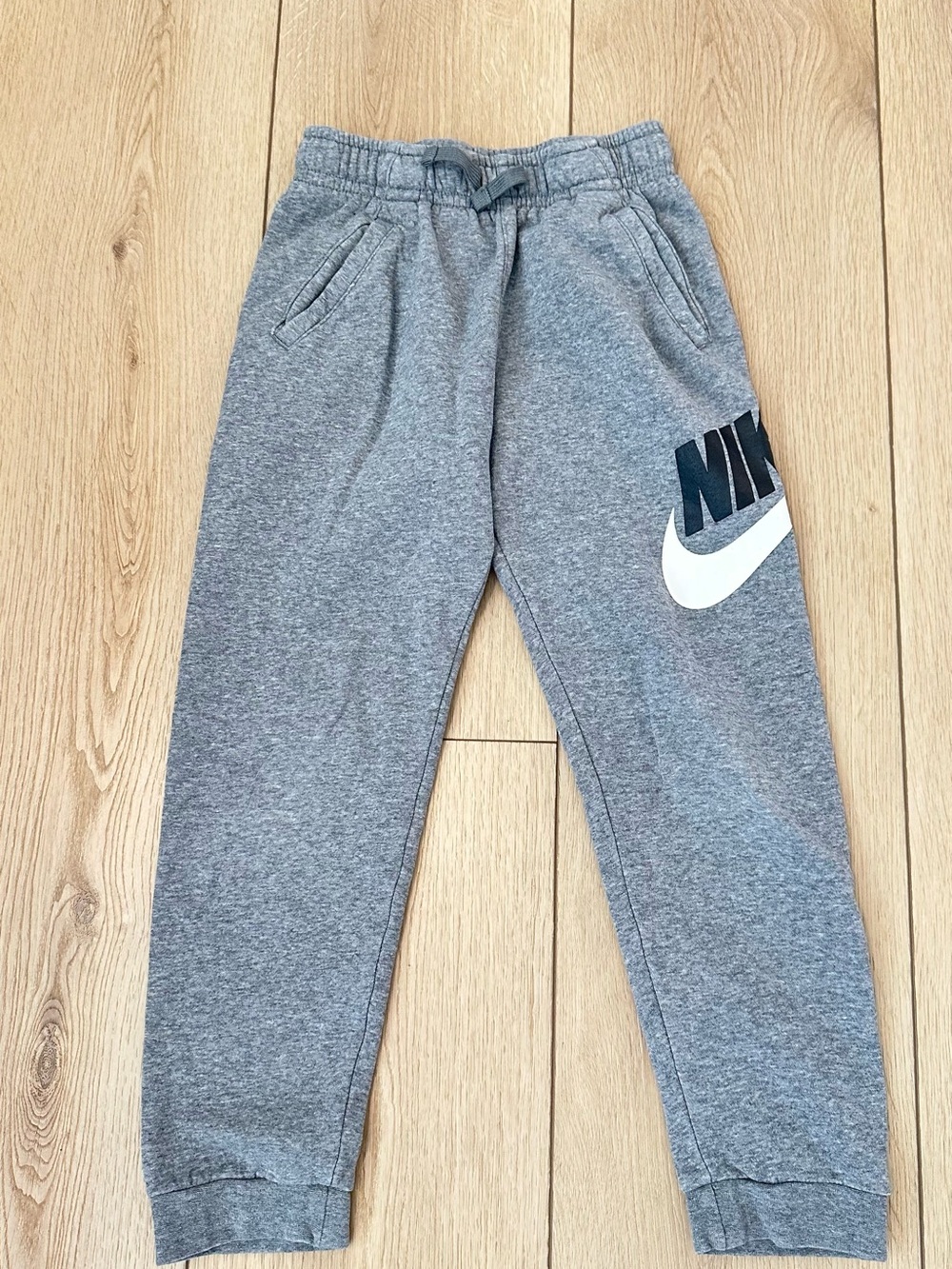 Nike joggers, gray youth size medium